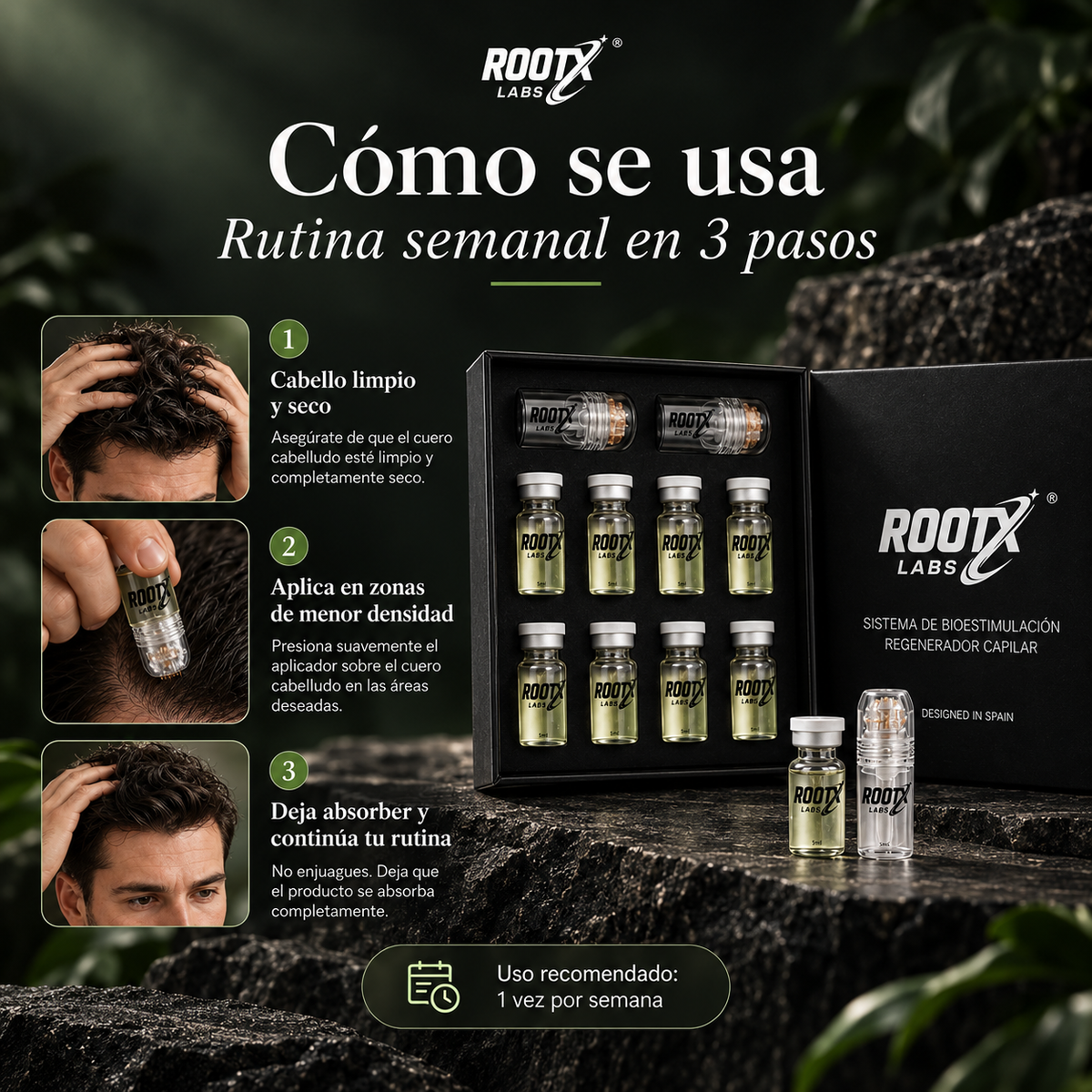 RootX Labs™ | Sistema de Bioestimulación Capilar - ELITE GUMMY