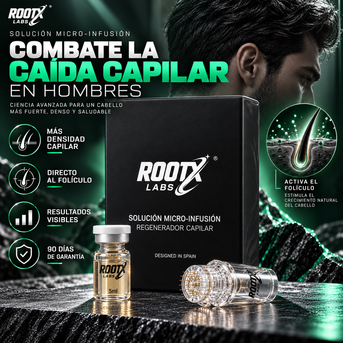 RootX Labs™ | Sistema de Bioestimulación Capilar - ELITE GUMMY